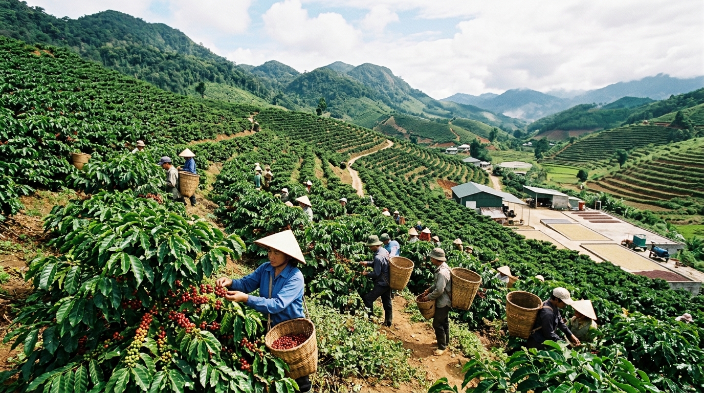 Perkebunan Kopi Robusta